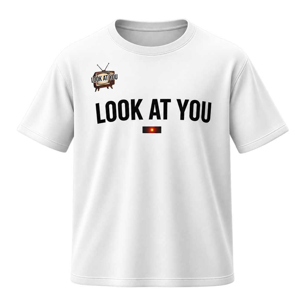T-shirt blanc Look At You